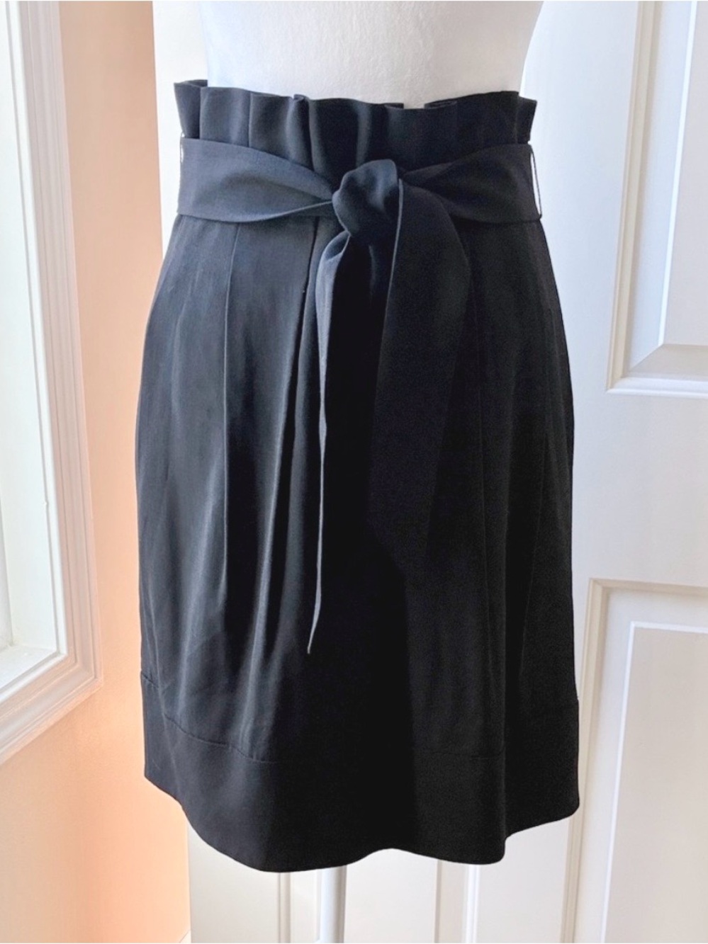 BCBGMaxAzria Stella High Waist Pencil Skirt Black Size 6 NWOT